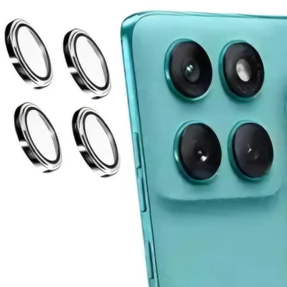 Upgraded Camera Lens Frame Glass for Motorola Moto Edge 60 Fusion 5G – Aluminum Alloy Rings Camera Lens Protector